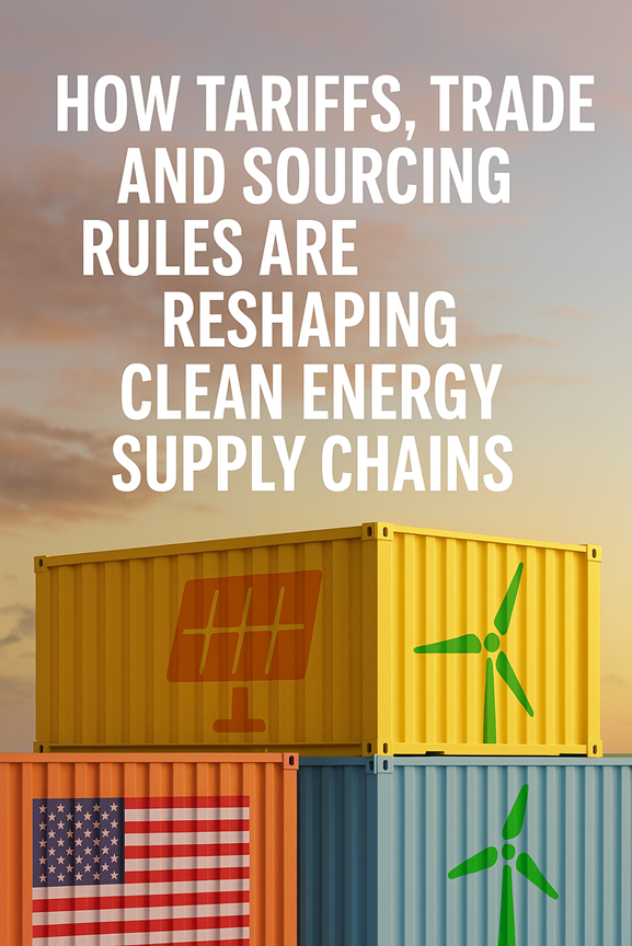 How Tariffs and Trade Rules Reshape Clean Energy | SmartEnergy